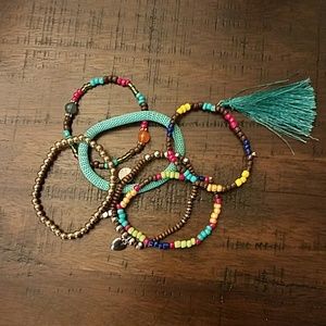 Boho bracelet set